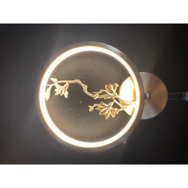 Đèn tường đồng cây, đèn treo tường cao cấp, đèn trang trí, đèn decor, đèn phòng nghỉ C6581 DT