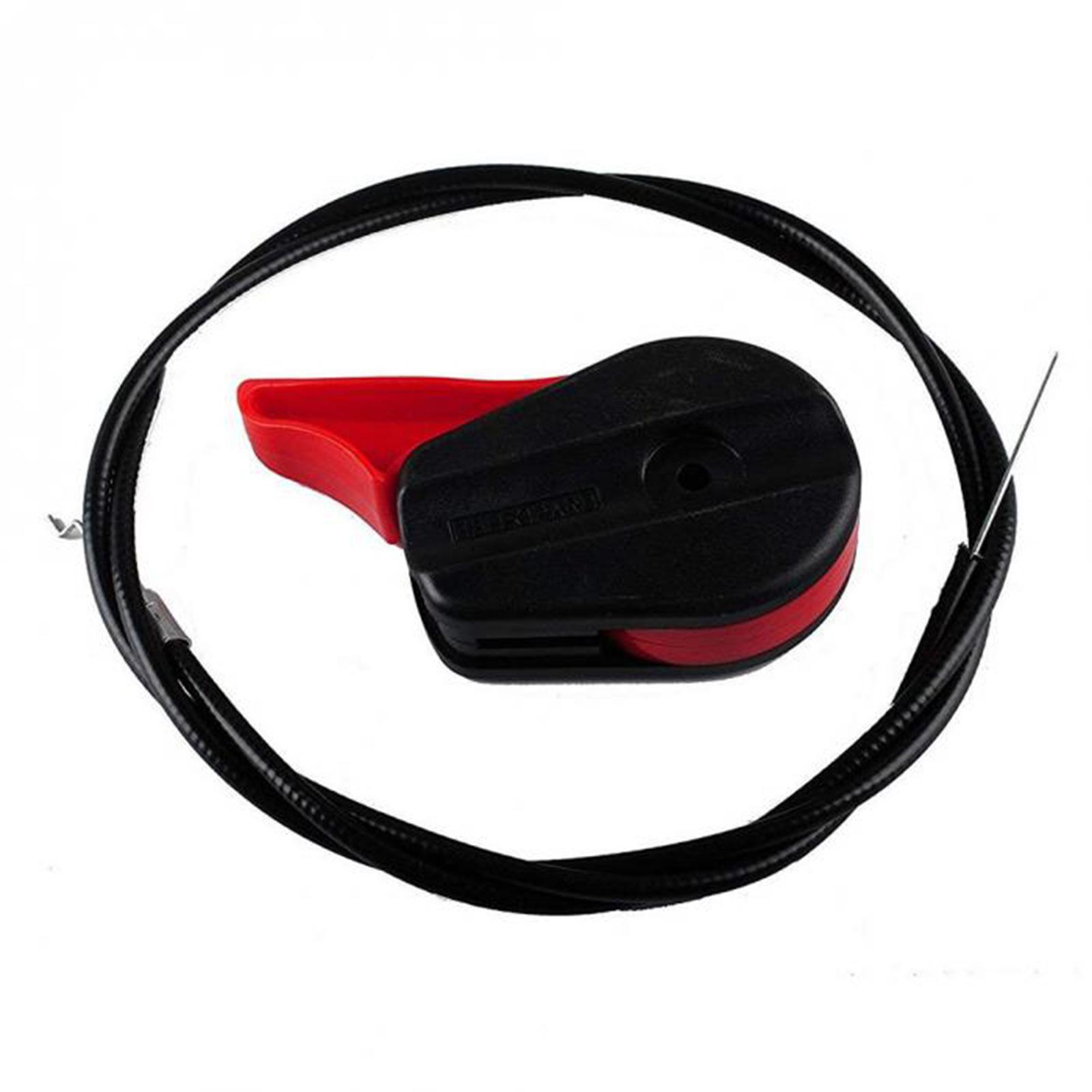 1.6m 63" Lawn Mower Throttle Cable Switch Lever Control Handle for Lawnmower