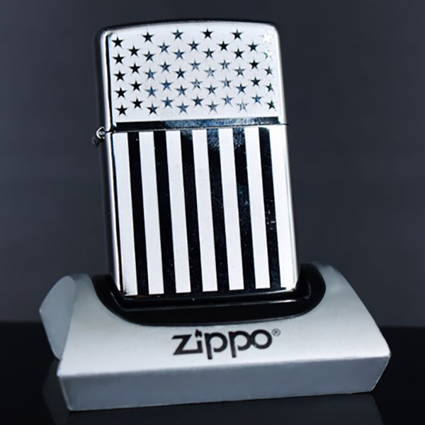 Bật Lửa Zippo 250 American Flag