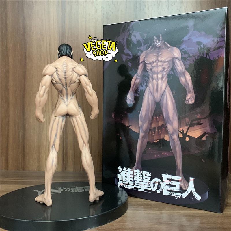 Mô hình Attack On Titan - Titan tiến công Attack Titan - Eren Yeager - Đại chiến Titan - Fullbox - 15cm