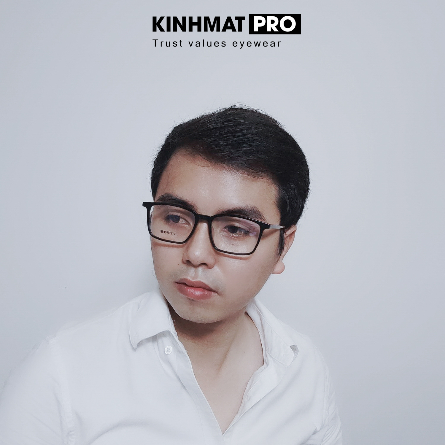 Gọng kính cận nam nữ, gọng kính cận lõi hợp kim cao cấp - Kính mắt Pro