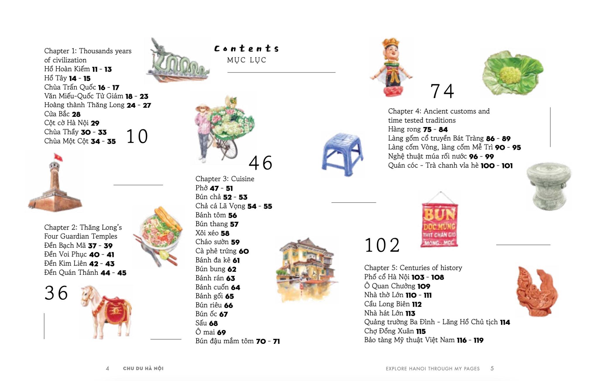 Sách - Việt Nam Dọc Miền Du Ký - Tập 3 - Chu Du Hà Nội - Explore Hanoi Through My Pages - Bìa Cứng