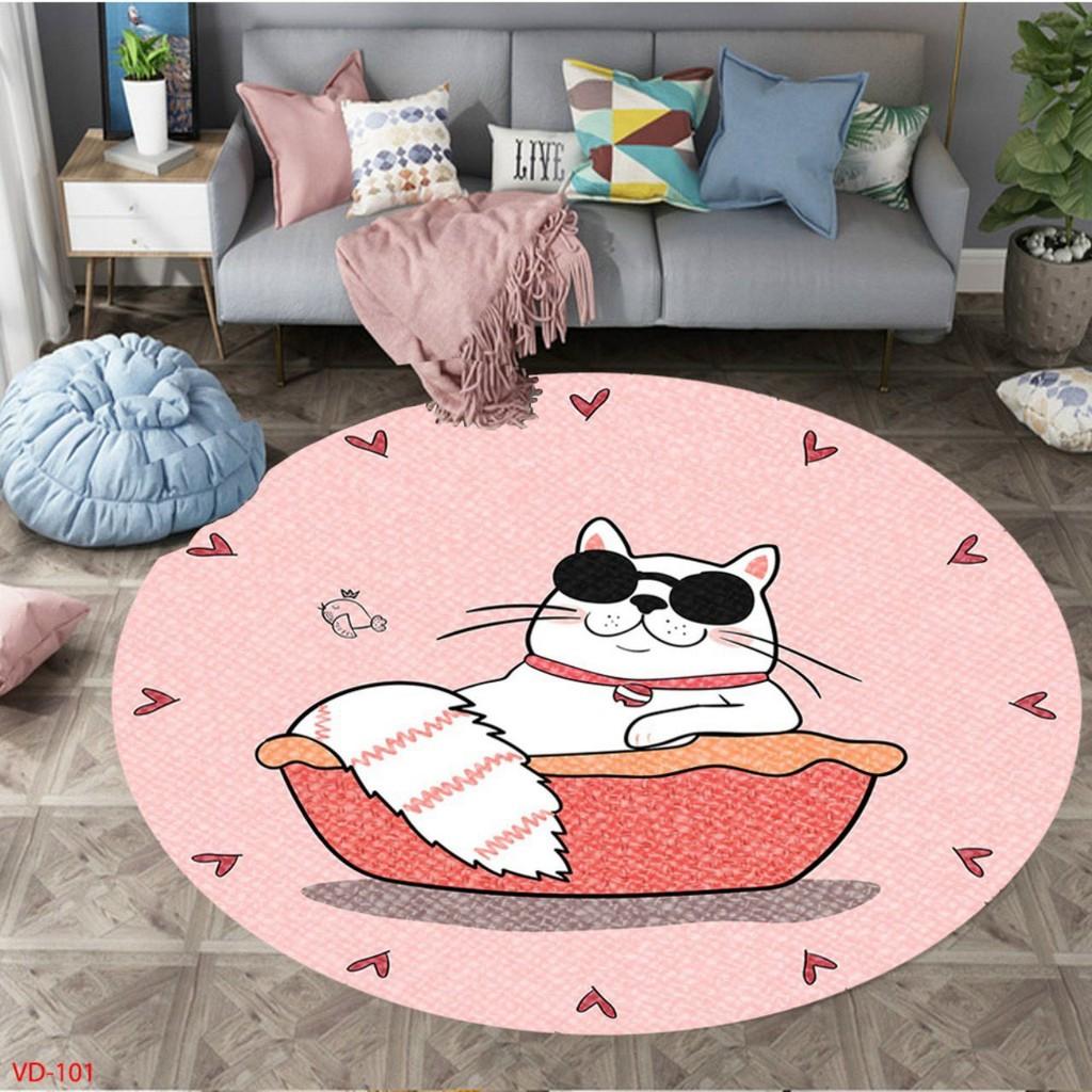 Thảm tròn bali cao cấp đường kính 100