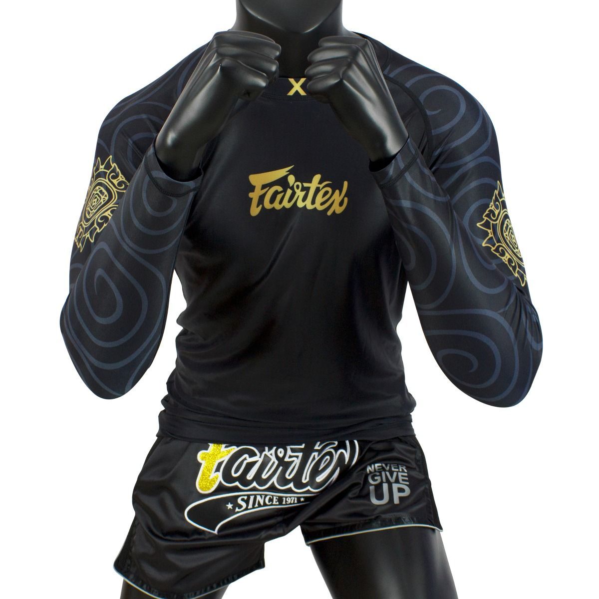 Áo bó dài tay Fairtex Jiu Jutsu/Võ tổng hợp - RG6 - Hàng chính hãng, co giãn tốt