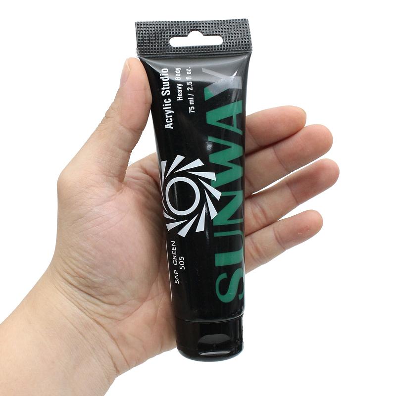 Tuýp Màu Vẽ Acrylic 75 ml - Sunway No.505 - Sap Green