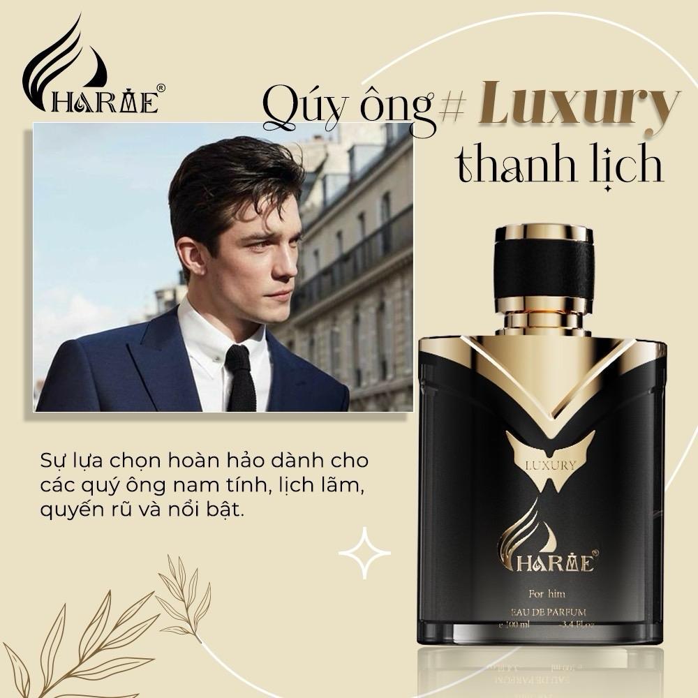 Nước Hoa Nam Charme Luxury Phiên Bản 2024 - 100ml Sang Trọng, Trẻ Trung, Nồng Nàn_Nước Hoa Chính Hãng