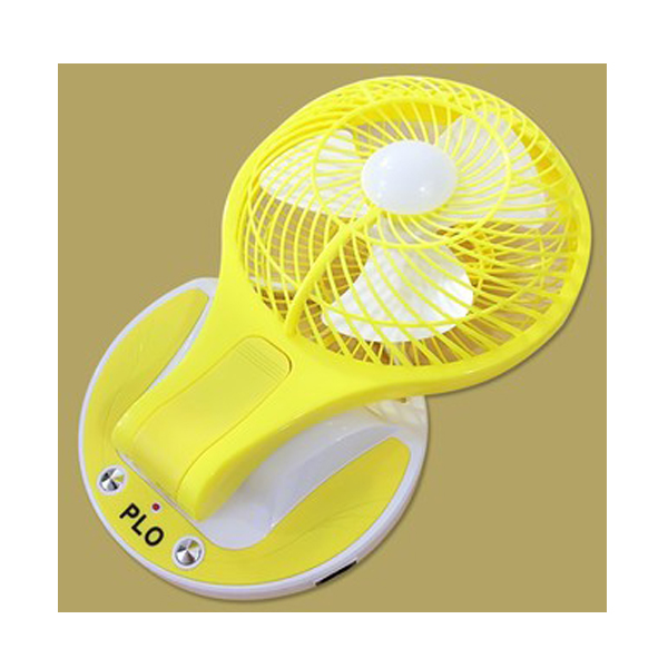 Quạt Sạc 3 cánh JR5580 có đèn Led (Giao màu ngẫu nhiên)