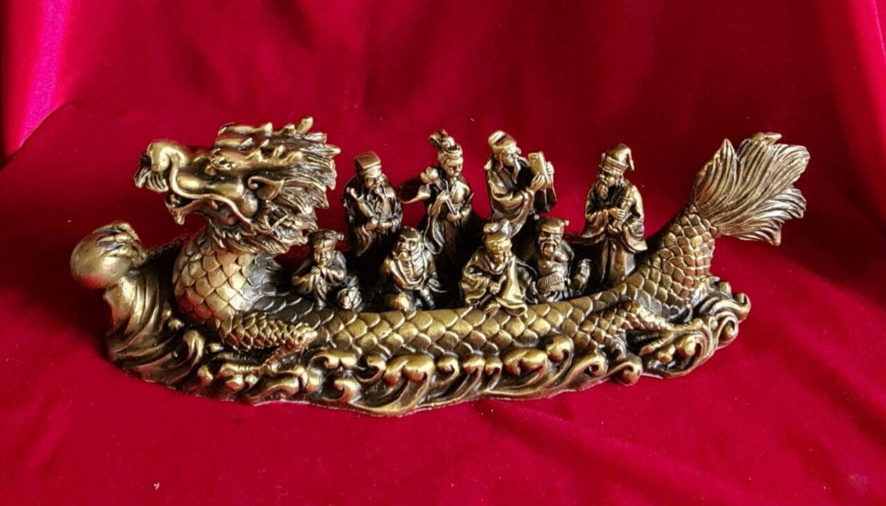 Tượng bát tiên quá hải 25cm