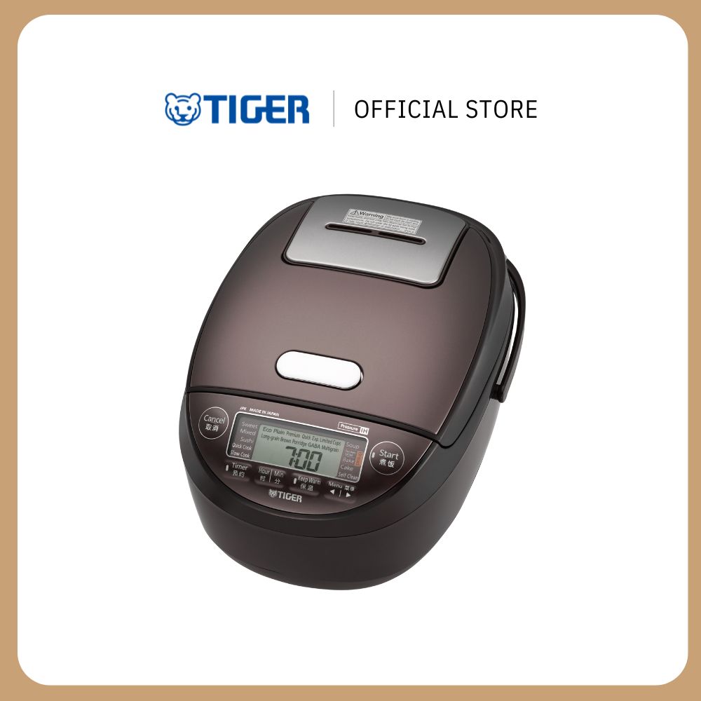 Nồi Cơm Điện Tử Cao Tần Tiger JPK-W18W 1.8 lít - Hàng chính hãng