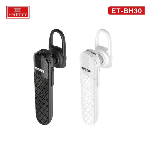 Tai Nghe Bluetooth Earldom 1 tai BH30 dành cho mọi dòng máy - HÀNG NHẬP KHẨU CHÍNH HÃNG 100% màu đen