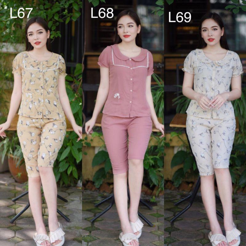 Set đồ bộ cao cấp các mẫu lửng đẹp rẻ mát sang