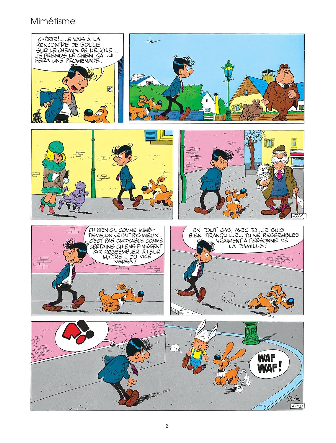 Truyện tranh tiếng Pháp - Boule &amp; Bill - Tome 11 - Bill De Match