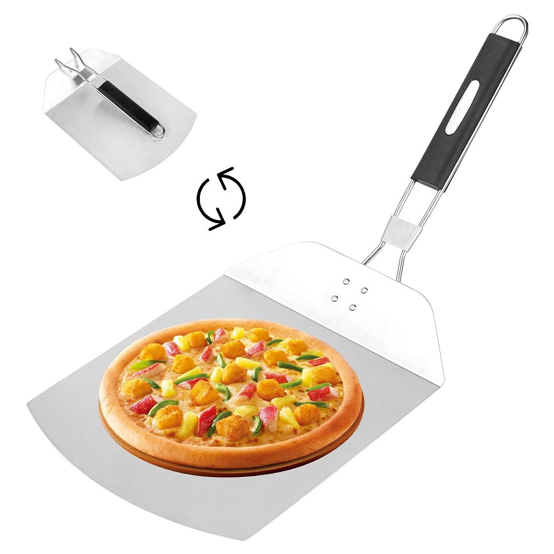 Xẻng xúc bánh pizza, Thớt nướng bánh pizza bằng nhôm, Thìa nướng bánh, Dụng cụ nâng bánh pizza và bánh