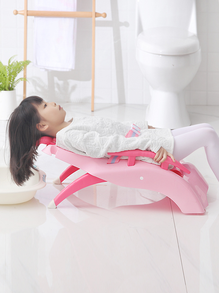 Ghế nằm gội đầu cho bé có tay vịn đại Cao Cấp tặng kèm gáo gội đầu