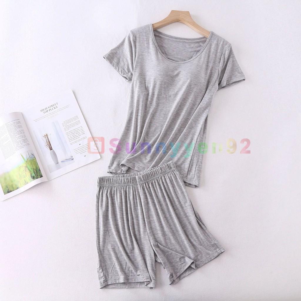 Đồ Bộ Nữ ĐẹpKèm Đệm Ngực, Chất Vải Đẹp (Có Big Size)