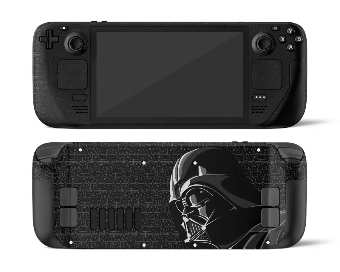 Skin decal dán Steam Deck mẫu Darth Vader Stars Wars (dễ dán, đã cắt sẵn chuẩn theo khuôn máy)