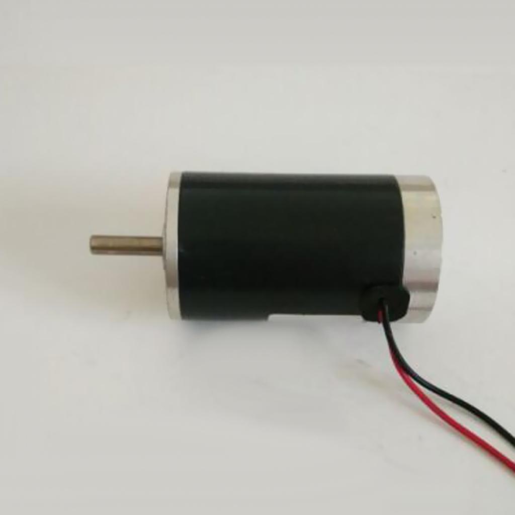 8000RPM 12V High Torque Magnetic Cylindrical Mini DC Motor 19mm Shaft