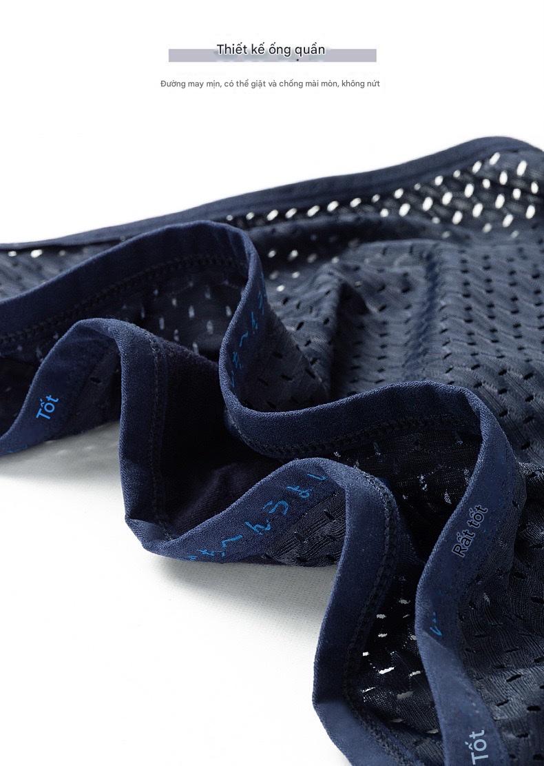 Hộp 5 Quần Lót Nam Tam Giác Thông Hơi Siêu Đẹp