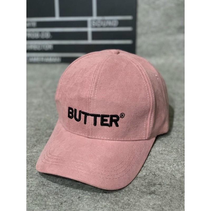 NÓN KẾT NHUNG - BUTTER - Mũ lưỡi trai thời trang