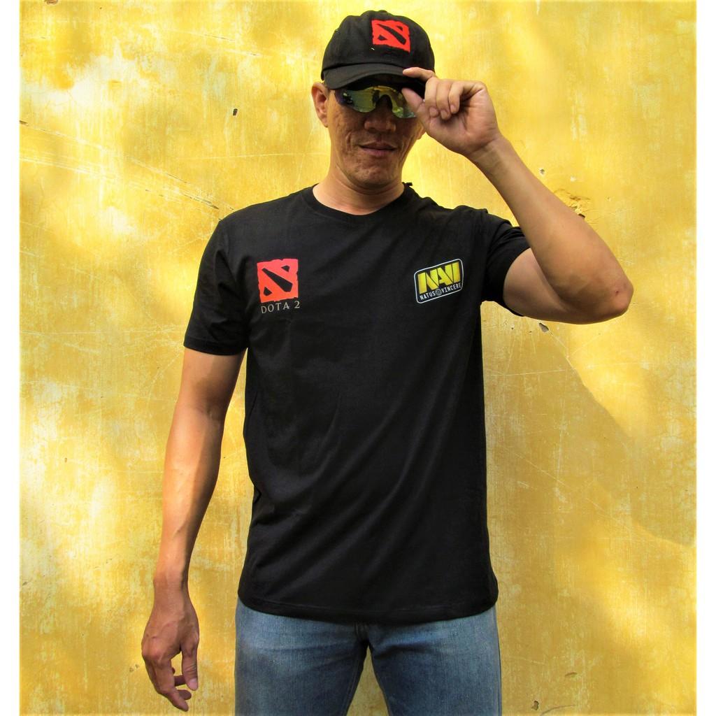 ÁO THUN NAVI DOTA - ĐEN