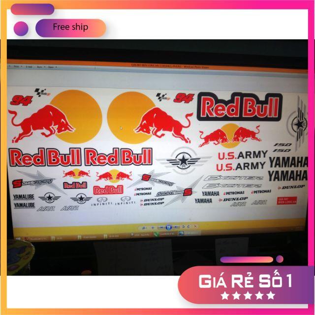 Tem rời dành cho exciter 150 redbull