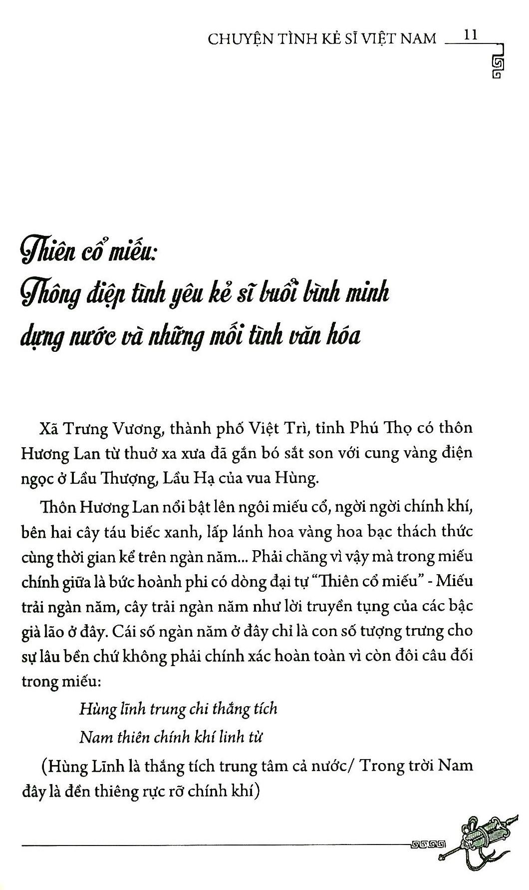 Chuyện Tình Kẻ Sĩ Việt Nam