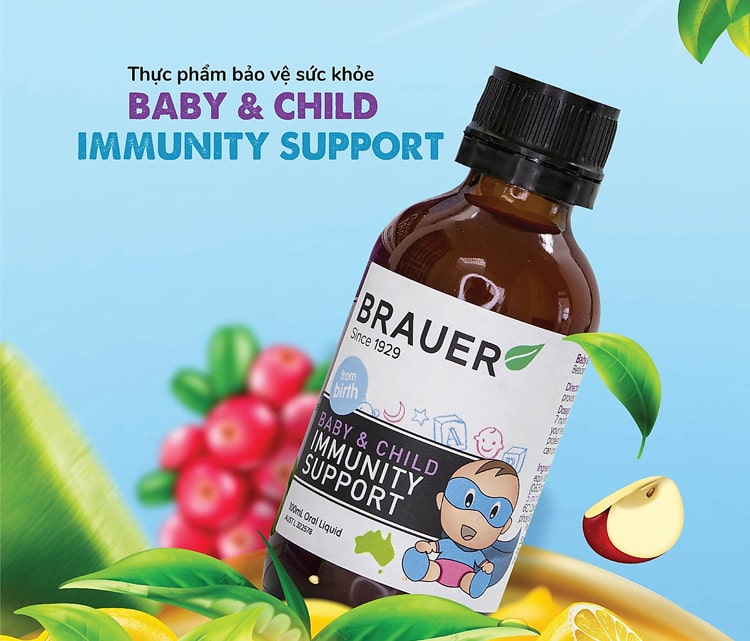 BRAUER BABY &amp; CHILD IMMUNITY SUPPORT 100ML