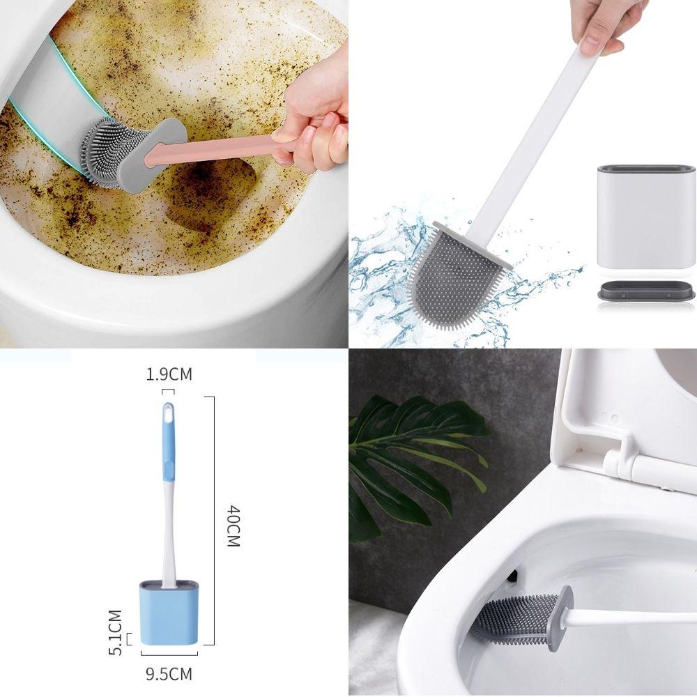 Bàn Chải Vệ Sinh Toilet Cán Dài Chống Trượt