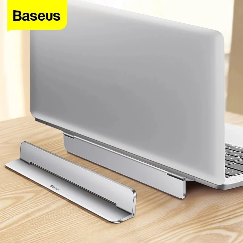 Giá đỡ đế đỡ tản nhiệt dạng xếp siêu mỏng dùng cho Maccbook / Laptop hiệu Baseus Papery Notebook Holder (0.3cm slim, 8° Angle, Foldable, Portable Alloy Laptop Stand, từ 17 inch trở xuống) - hàng nhập khẩu