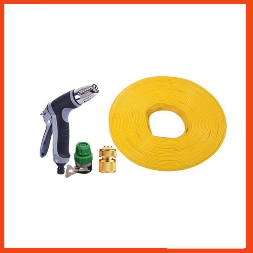 Bộ dây vòi xịt nước rửa xe,tưới cây tăng áp 3 lần 3-5m 206817