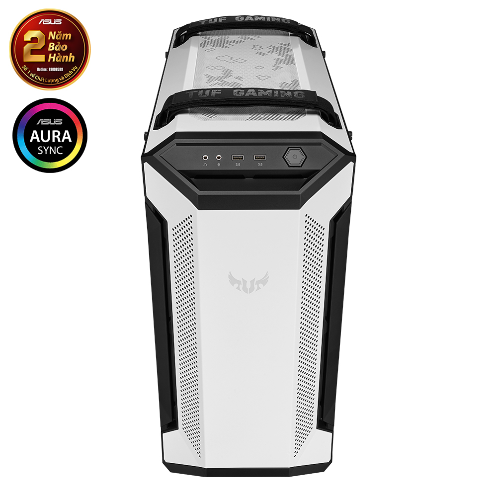 Vỏ case ASUS TUF Gaming GT501 White Edition - Hàng Chính Hãng