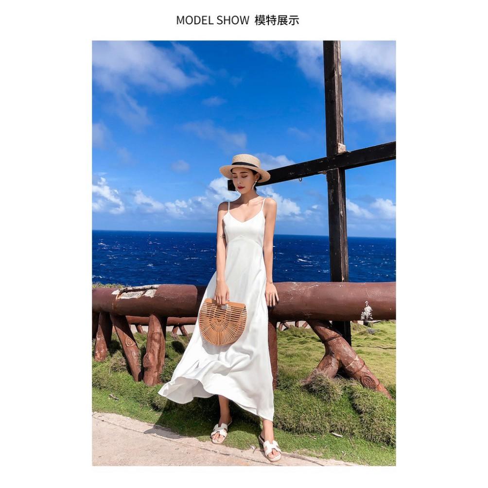 Váy Đi Biển, Đầm Nữ Maxi Đi Chơi Chất Siêu Đẹp Mẫu Đa Dạng 2021 Có Ảnh Thật