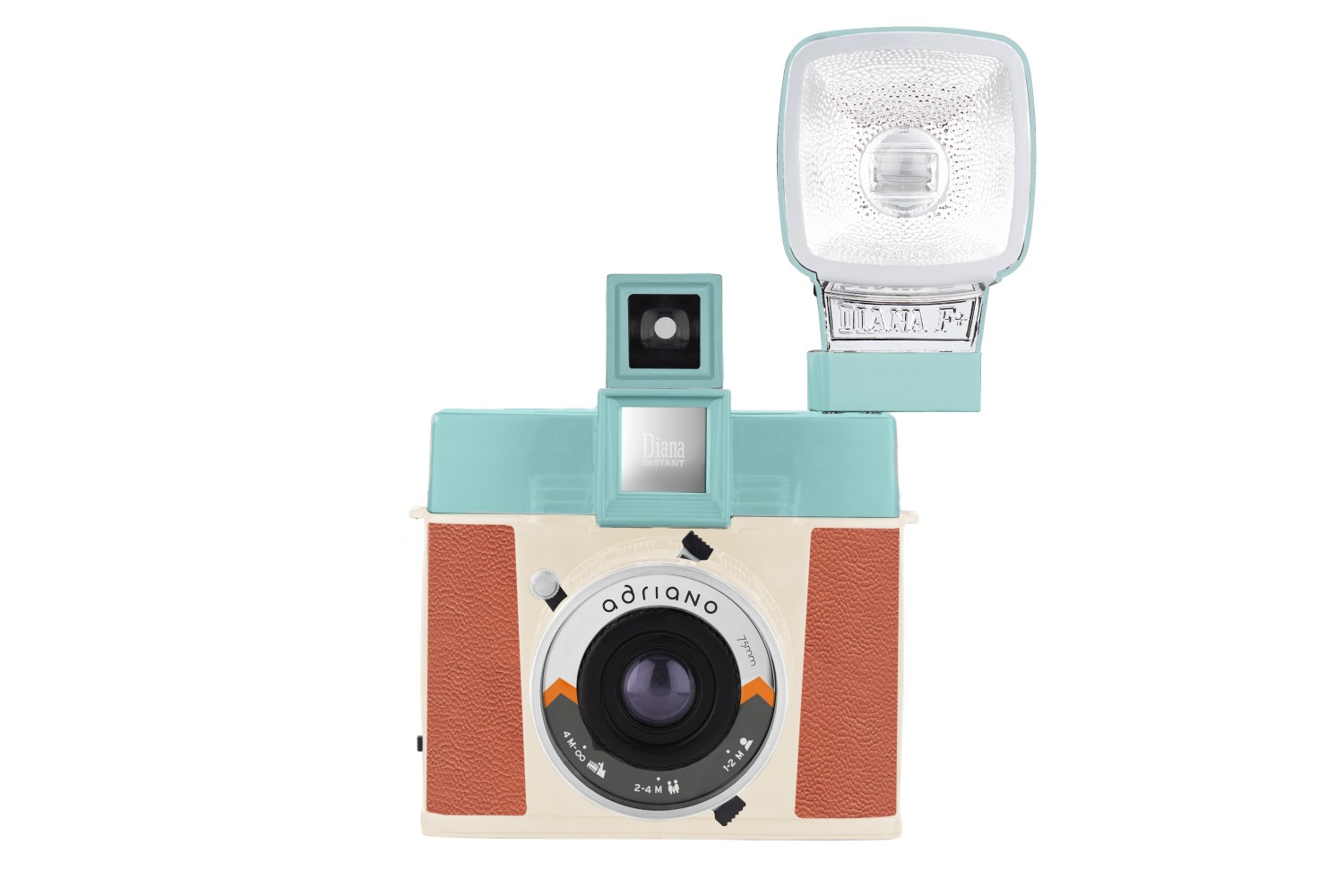 Máy Ảnh Chụp In Liền Diana Instant Square Deluxe Kit Màu Adriano - Chính Hãng