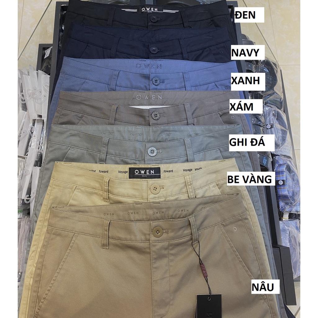 OWEN - Quần kaki nam Owen chất thô giấy mềm mại co dãn