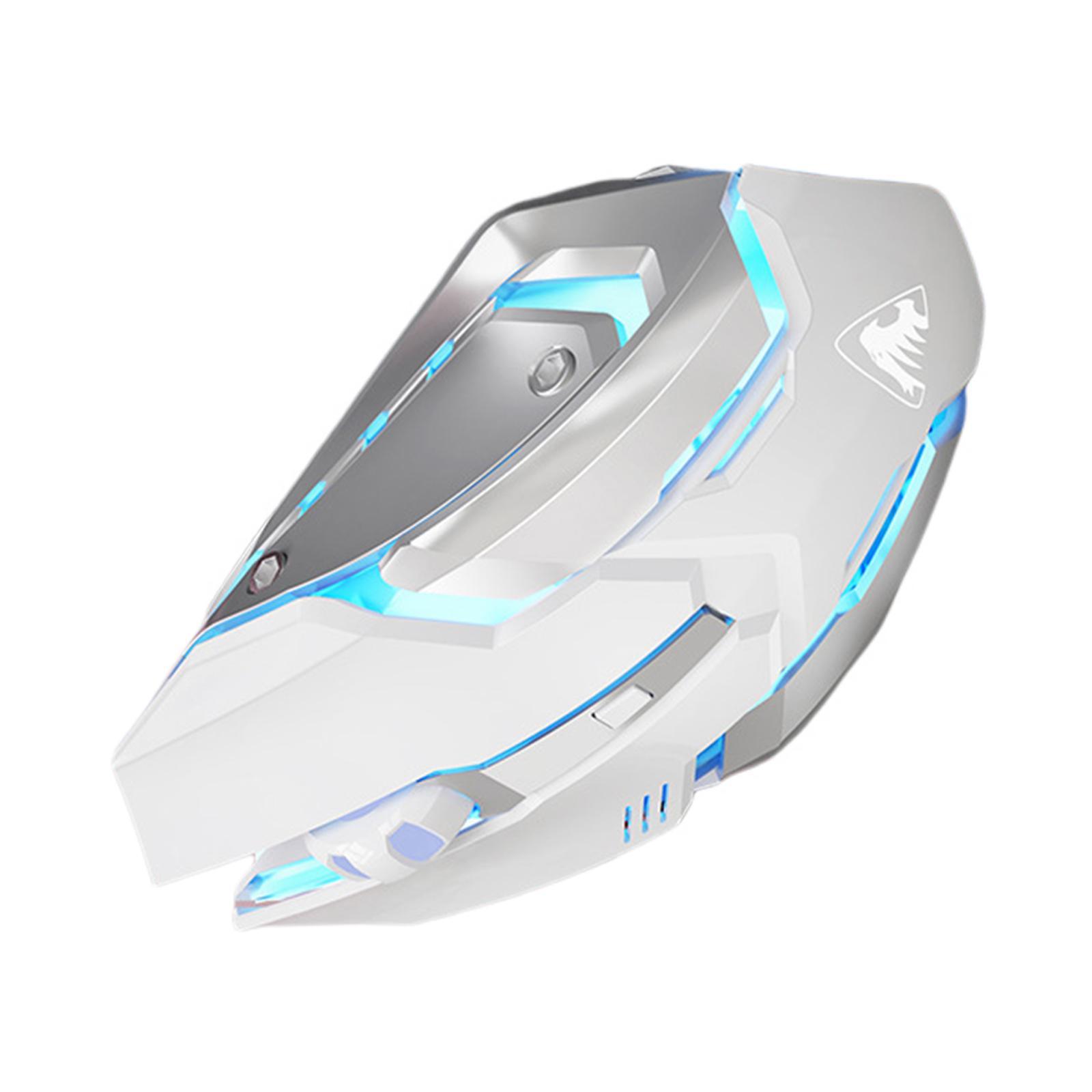 G304 2.4G Wireless Mouse PC Rechargeable Mobile Optical Mouse Auto Sleep White