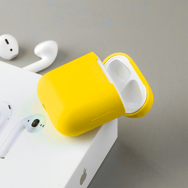 Bao Da Case Silicon Cho Tai Nghe Airpod