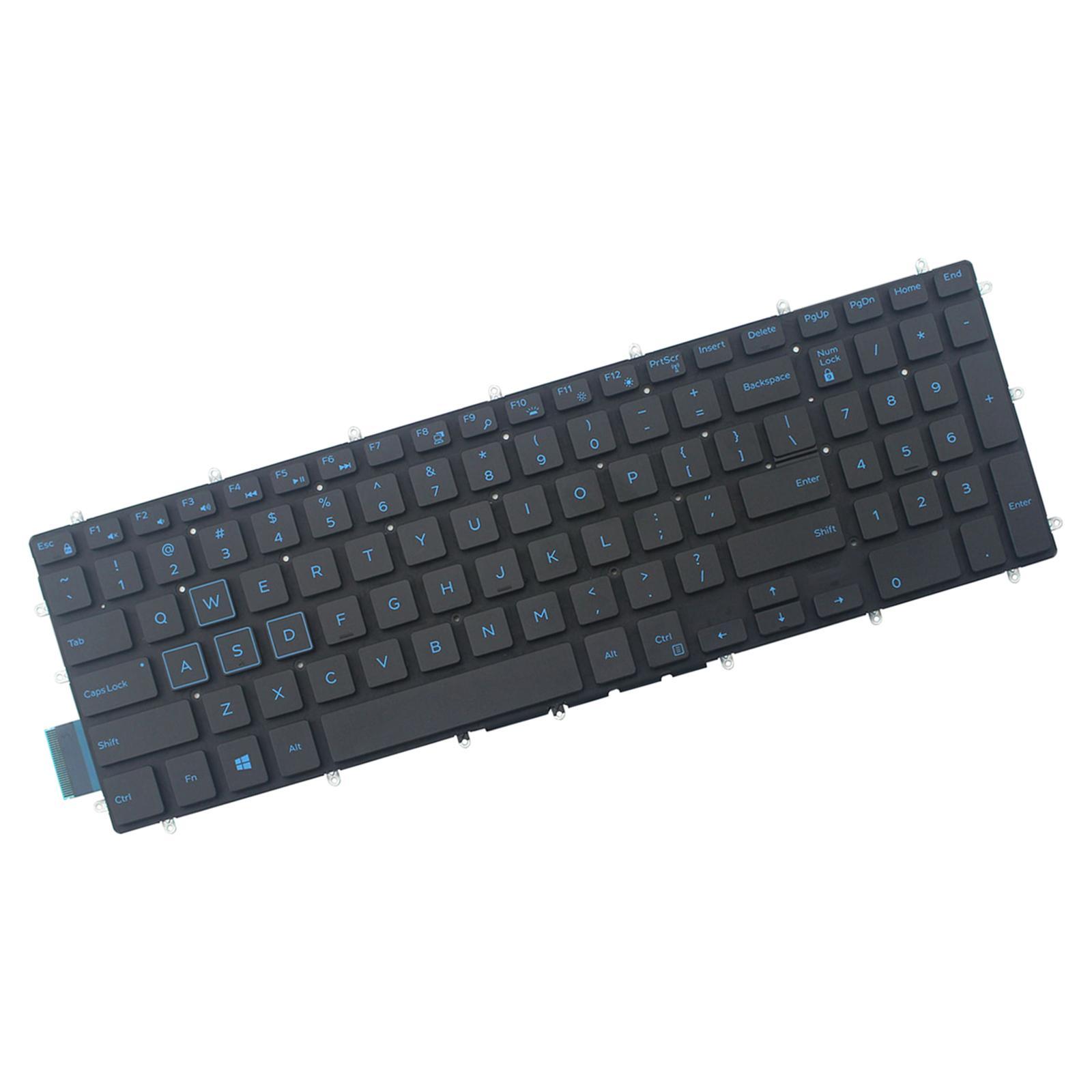 Keyboard US English Black Key CAPS for Inspiron 5565 5567 Laptop and Desktop