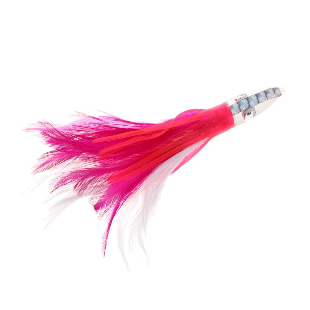 Fishing  Squid  Skirts  Soft Baits Crankbaits Pink White