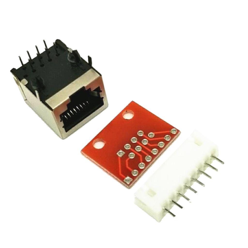 Check Connection Board And Breakout Board Kit Ethernet, Not Welded to Pin