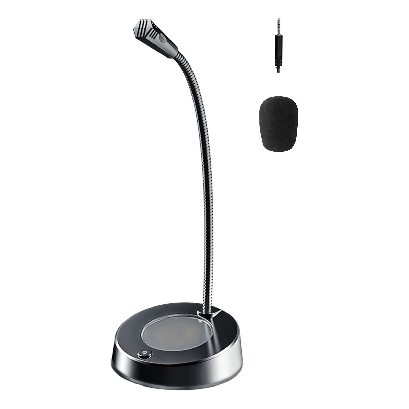 USB Computer Microphone 360 Gooseneck Design for Meetings Desktop PC Youtube