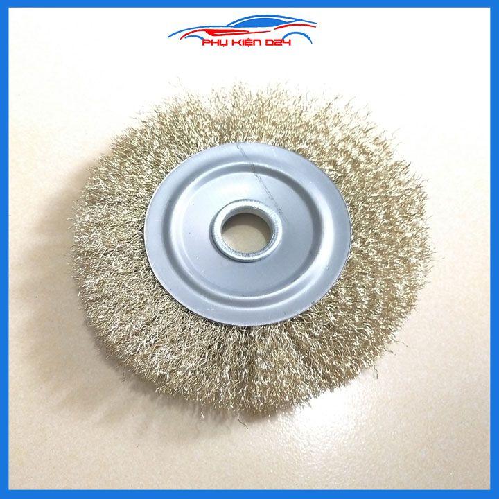 Chổi đánh gỉ sắt, lưỡi mài chà đánh gỉ đường kính từ 10cm/12cm/15cm/20cm/25cm cao cấp