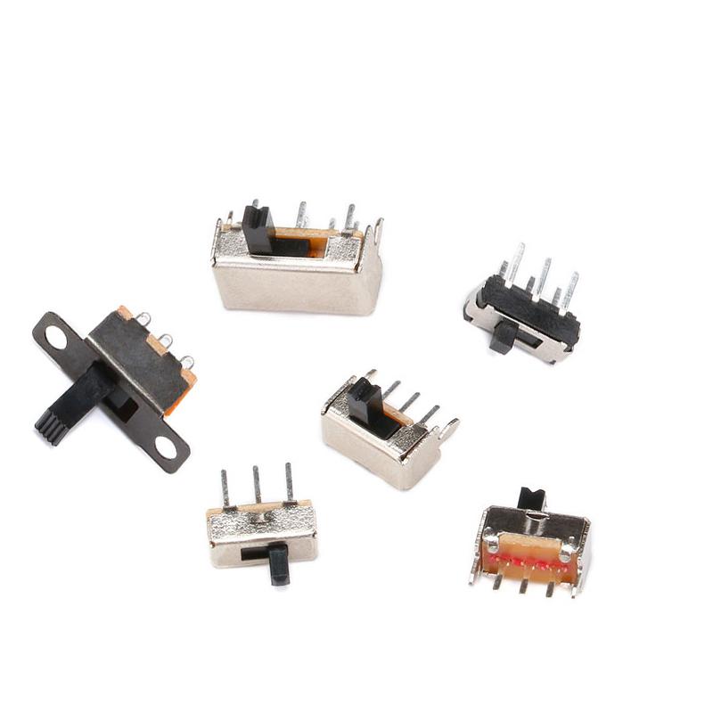 10PCS SLIDE SWITCH SWITER OFFITE OFFITH SWITCH