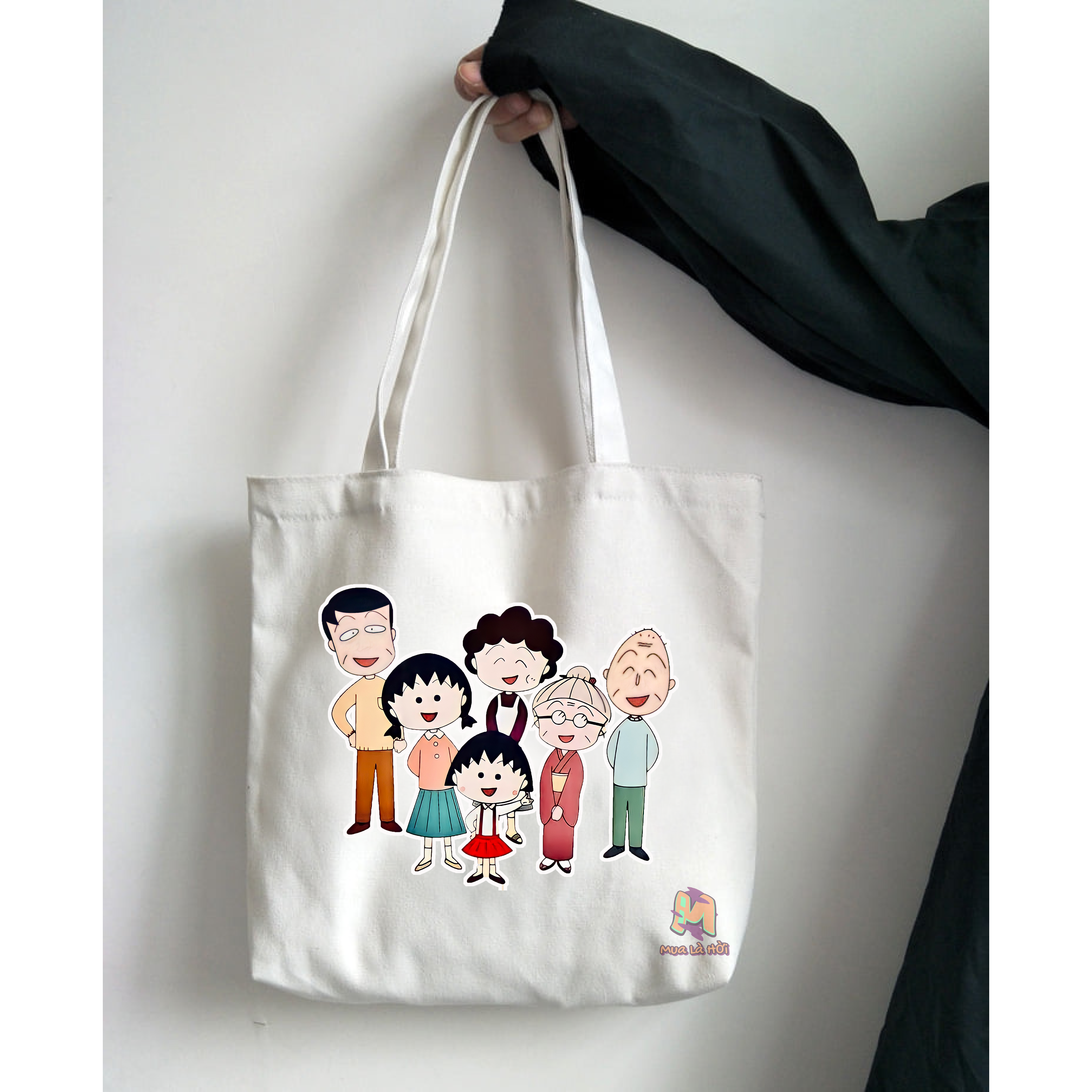 Túi Tote in hình chủ đề Nhóc Maruko