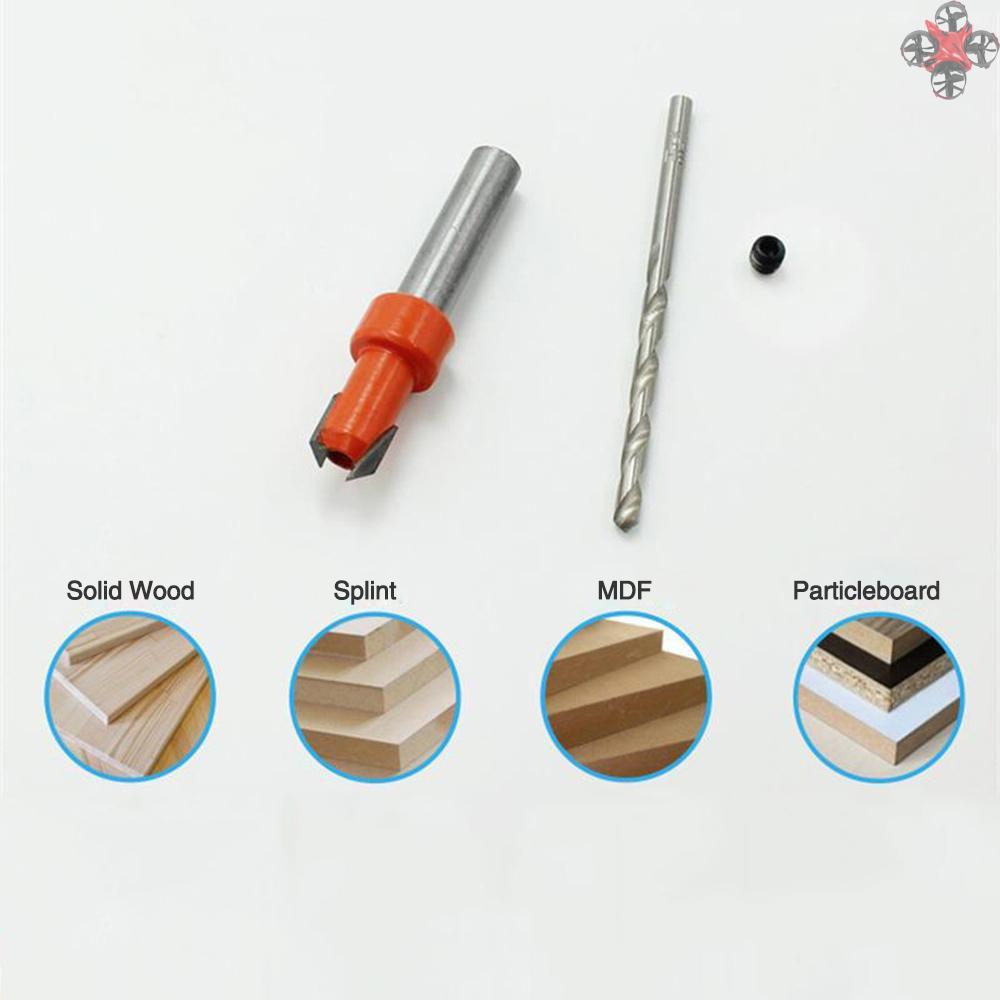 Bộ 5 Mũi Khoan Khoét Lỗ Vật Liệu Gỗ