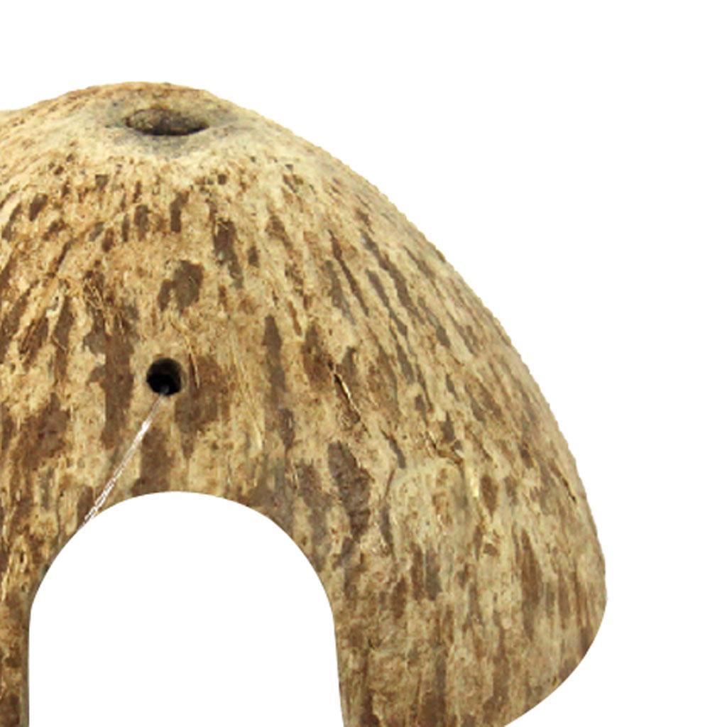 Reptile Vivarium Decoration Terrarium DIY Landscaping Ornaments Coconut Husk
