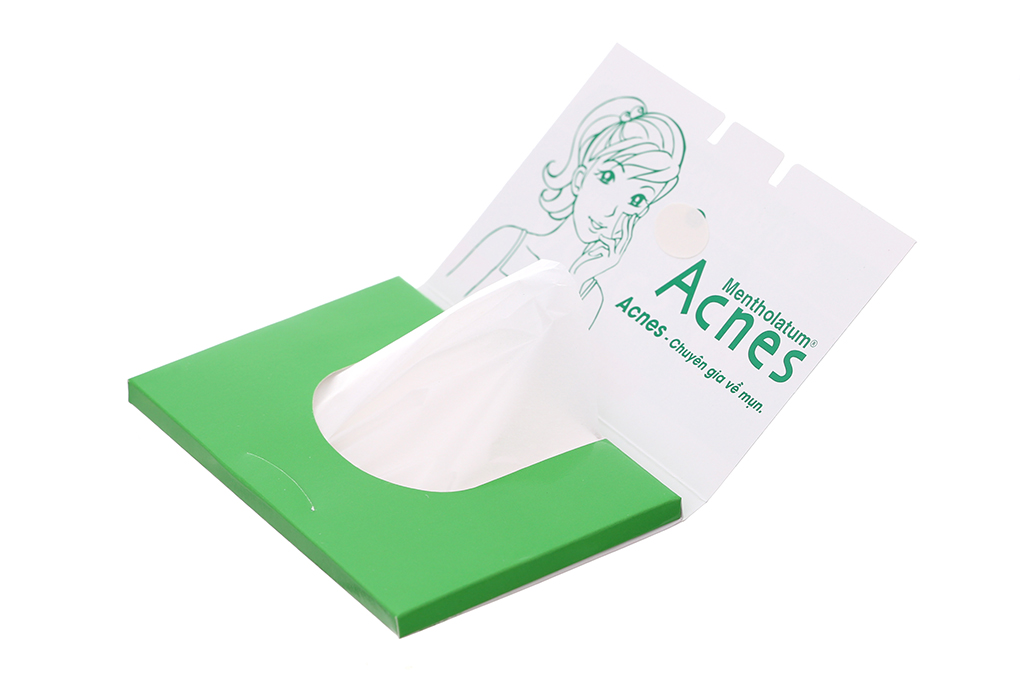 {Quà Tặng Không Bán} Giấy thấm dầu CHARME Acnes Oil Remover Paper (50 tờ/gói