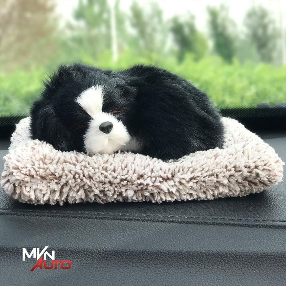 Chó Bông Than Hoạt Tính Nano Khử Mùi Ô Tô - Chó Bông Trang Trí Để Taplo Ô Tô