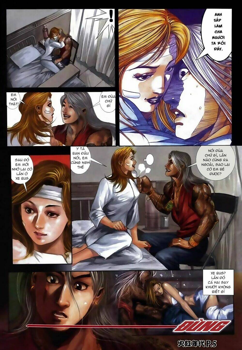 hỏa hồng niên đại hắc cốt đường chapter 107 3