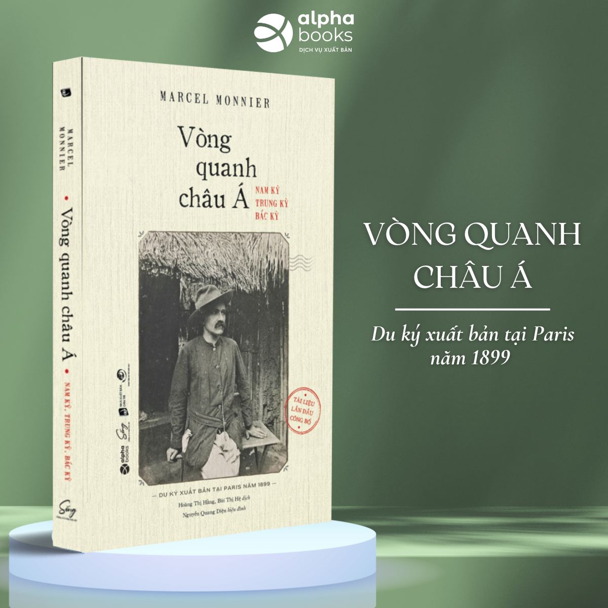 Vòng Quanh Châu Á - Nam Kỳ, Trung Kỳ, Bắc Kỳ (Du Ký Xuất Bản Tại Paris Năm 1899 - Tài Liệu Lần Đầu Công Bố- Tác giả: Marcel Monnier)