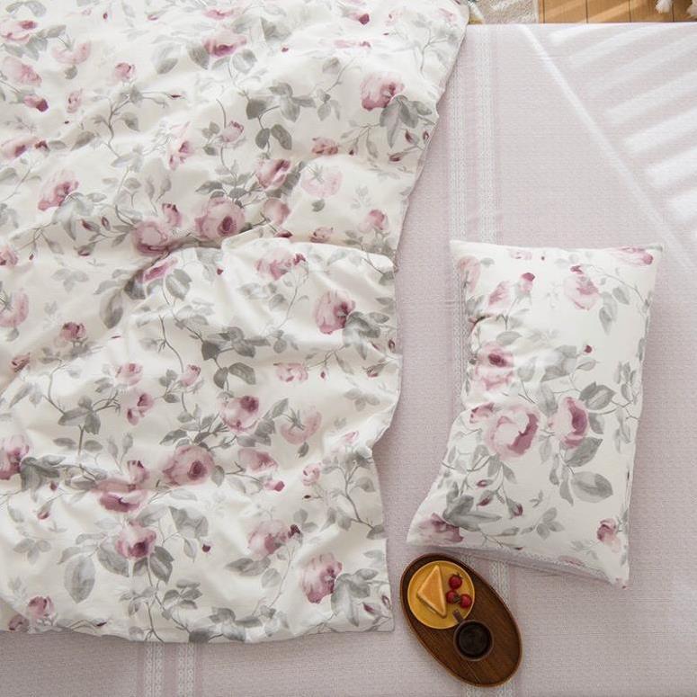 Bộ chăn ga gối Cotton Living 100% Chăn ga gối đủ size giường nệm